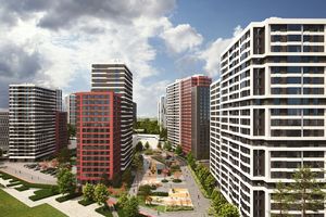 Планування 2-кімнатної квартири в ЖК Варшавський 3, 104.44 м² Планування 2-кімнатної квартири в ЖК Варшавський 3, 104.44 м²