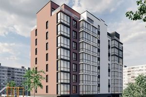 Планировка 1-комнатной квартиры в ЖК Перемога, 23.55 м²