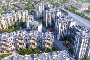 Планування 3-кімнатної квартири в ЖК Щасливий Grand, 85.64 м²