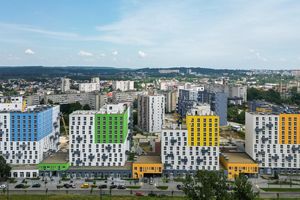 Планування 1-кімнатної квартири в ЖК Ріел Сіті, 60.6 м²