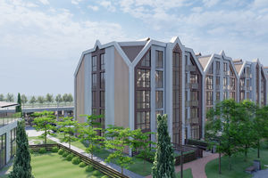 Планування 2-кімнатної квартири в ЖК Smart Residence, 50.33 м²