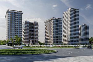 Планування 2-кімнатної квартири в ЖК River Port, 68.64 м²