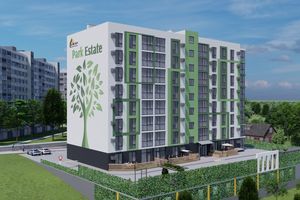 Планировка 1-комнатной квартиры в ЖК Park Estate, 53.5 м²