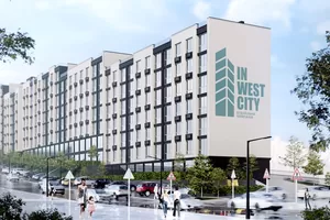 Планировка 1-комнатной квартиры в ЖК West Hill, 41 м² Планировка 1-комнатной квартиры в ЖК West Hill, 41 м²