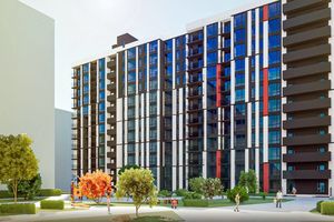 Планировка 1-комнатной квартиры в ЖК URBN, 42.58 м²