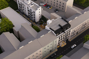 Планування 1-кімнатної квартири в ЖК URBAN Recidence, 52.63 м² Планування 1-кімнатної квартири в ЖК URBAN Recidence, 52.63 м²