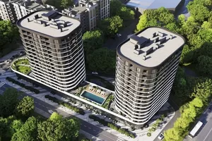 Планировка 1-комнатной квартиры в ЖК Липські вежі, 46.8 м² Планировка 1-комнатной квартиры в ЖК Липські вежі, 46.8 м²