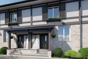 Планування 2-кімнатної квартири в КМ Липовий гай, 65.1 м² Планування 2-кімнатної квартири в КМ Липовий гай, 65.1 м²