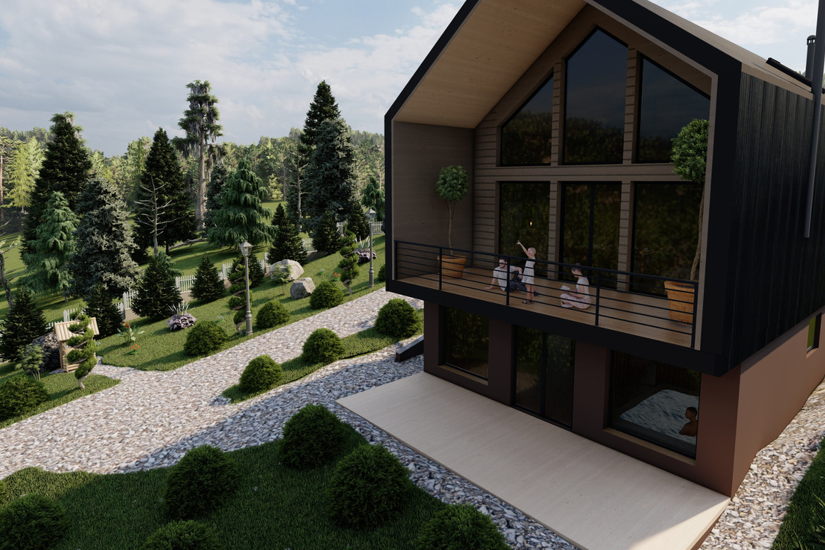 Котедж у селі Гута