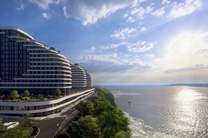 Планировка 1-комнатной квартиры в ЖК SvitLand Residences, 33.5 м²