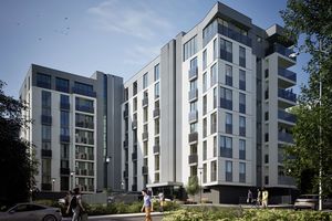 Планировка 1-комнатной квартиры в ЖК Lumierra residence, 42.94 м²