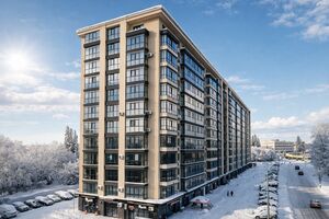 Планування 1-кімнатної квартири в ЖК Династія, 52.4 м²