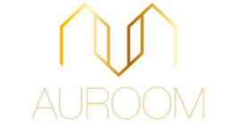 Логотип строительной компании AUROOM Логотип строительной компании AUROOM