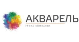 Логотип строительной компании Акварель Логотип строительной компании Акварель
