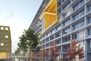 Планування 1-кімнатної квартири в Апарт-комплекс APART HALL, 53.76 м² Планування 1-кімнатної квартири в Апарт-комплекс APART HALL, 53.76 м²