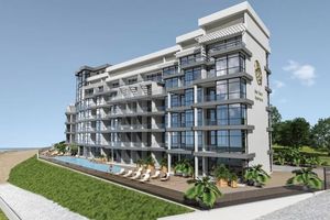 Планування 2-кімнатної квартири в Апарт-комплекс Best Resort Apartments, 43.6 м²