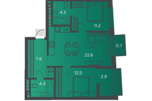 Апарт-комплекс Pokrovsky Apart Complex, вул. Орлова, вул. Орлова, 2, Рівне