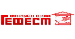 Логотип будівельної компанії БК Гефест Логотип будівельної компанії БК Гефест