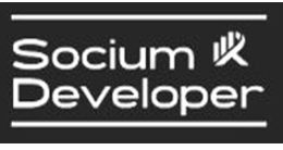 Логотип будівельної компанії БК Socium Developer Логотип будівельної компанії БК Socium Developer