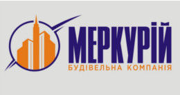 Логотип будівельної компанії Будівельна компанія Меркурій Логотип будівельної компанії Будівельна компанія Меркурій