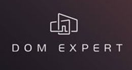 Логотип строительной компании Dom Expert Логотип строительной компании Dom Expert