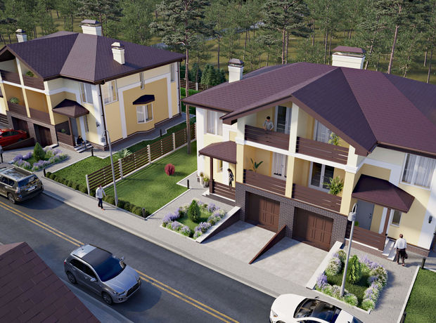 Дуплекс NEW Cottage Residence 2