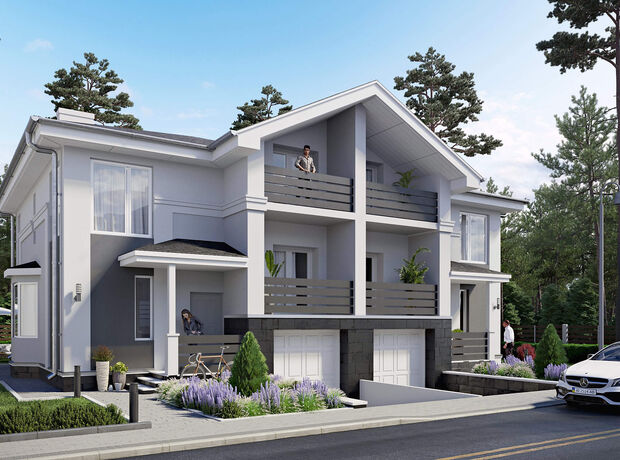 Дуплекс New Cottage Residence по ул. Ягодная 7