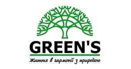 Логотип строительной компании ГО «Green's» Логотип строительной компании ГО «Green's»