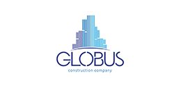 Логотип строительной компании Globus Логотип строительной компании Globus