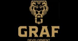 Логотип будівельної компанії Graf Development Логотип будівельної компанії Graf Development