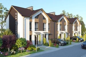 Планировка 3-комнатной квартиры в КГ Eurovillage 2, 91 м² Планировка 3-комнатной квартиры в КГ Eurovillage 2, 91 м²