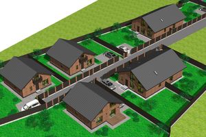 Планування 3-кімнатної квартири в КМ Одноповерховий Київ - Хотів, 75 м² Планування 3-кімнатної квартири в КМ Одноповерховий Київ - Хотів, 75 м²