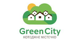 Логотип будівельної компанії Котеджне містечко «Green city» Логотип будівельної компанії Котеджне містечко «Green city»