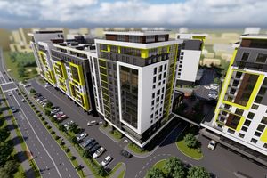 Планування 1-кімнатної квартири в Квартал Енергія, 44.2 м²