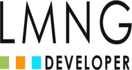 Логотип строительной компании LMNG Developer Логотип строительной компании LMNG Developer