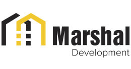 Логотип строительной компании Marshal Development Логотип строительной компании Marshal Development
