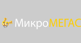 Логотип будівельної компанії МікроМЕГАС Логотип будівельної компанії МікроМЕГАС