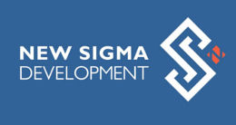 Логотип строительной компании New Sigma Development Логотип строительной компании New Sigma Development