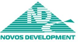 Логотип строительной компании Novos Development Логотип строительной компании Novos Development