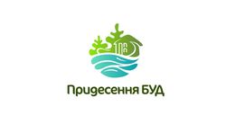 Логотип будівельної компанії Придесення БУД Логотип будівельної компанії Придесення БУД