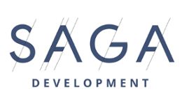 Логотип будівельної компанії SAGA Development Логотип будівельної компанії SAGA Development