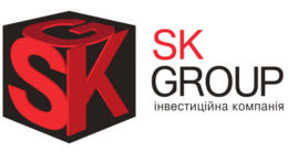 Логотип строительной компании SK Group Логотип строительной компании SK Group