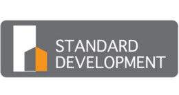 Логотип строительной компании Standard Development Логотип строительной компании Standard Development