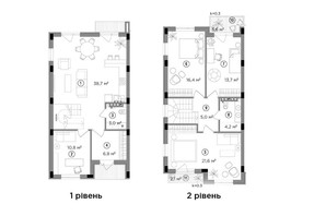 Таунхаус Eastville, c. Мала Олександрівка, вул. Радісна, 14-30, Бориспіль