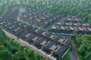 Планування 4-кімнатної квартири в Таунхаус ЛісоПаркове, 122.4 м² Планування 4-кімнатної квартири в Таунхаус ЛісоПаркове, 122.4 м²