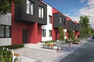 Планировка 2-комнатной квартиры в Таунхаус Мальованка, 87.95 м² Планировка 2-комнатной квартиры в Таунхаус Мальованка, 87.95 м²