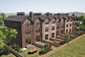 Планування 3-кімнатної квартири в Таунхаус Modern House, 82.7 м² Планування 3-кімнатної квартири в Таунхаус Modern House, 82.7 м²
