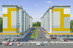Планування 2-кімнатної квартири в ЖБК Щасливий, 65.43 м² Планування 2-кімнатної квартири в ЖБК Щасливий, 65.43 м²