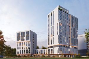 Планировка 2-комнатной квартиры в ЖК ARTHOUSE park, 61.25 м² Планировка 2-комнатной квартиры в ЖК ARTHOUSE park, 61.25 м²
