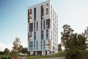 Планування 2-кімнатної квартири в ЖК Адамант, 70.7 м² Планування 2-кімнатної квартири в ЖК Адамант, 70.7 м²